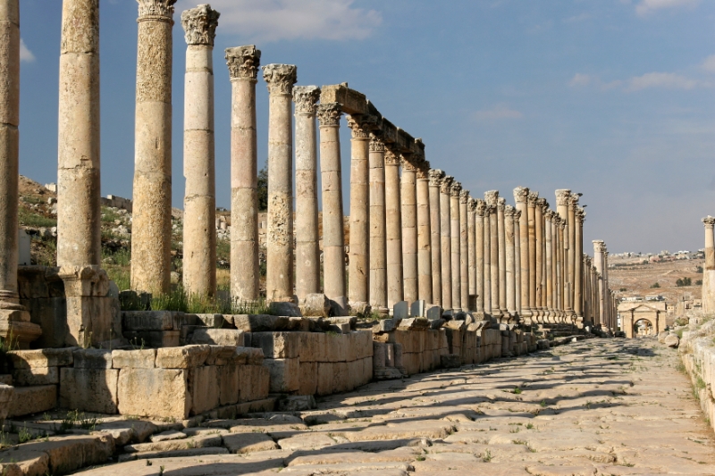 Roman ruins, Jerash Jordan 3.jpg - Roman ruins